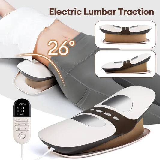 4-in-1 Dynamic Lumbar Traction & Back Massager