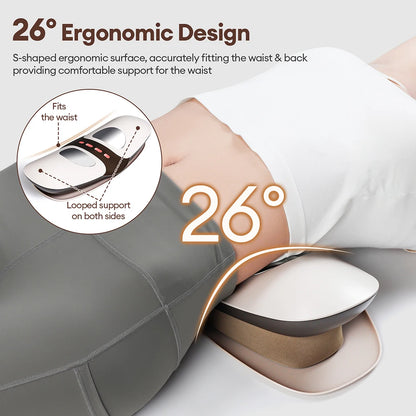 4-in-1 Dynamic Lumbar Traction & Back Massager