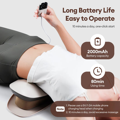 4-in-1 Dynamic Lumbar Traction & Back Massager