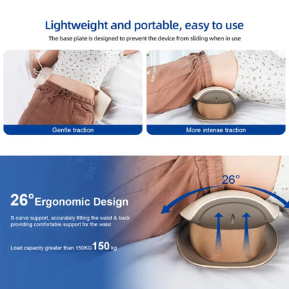 4-in-1 Dynamic Lumbar Traction & Back Massager