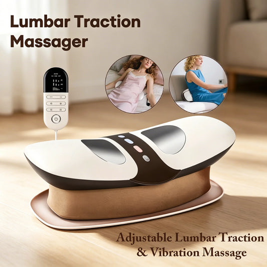 4-in-1 Dynamic Lumbar Traction & Back Massager