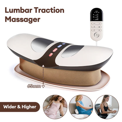 4-in-1 Dynamic Lumbar Traction & Back Massager
