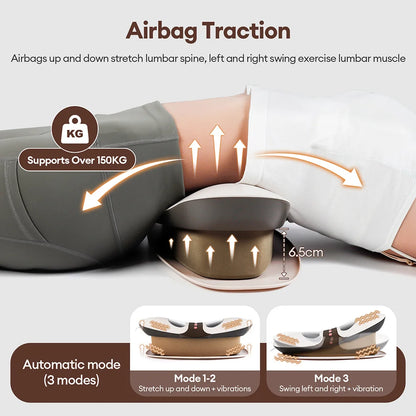 4-in-1 Dynamic Lumbar Traction & Back Massager